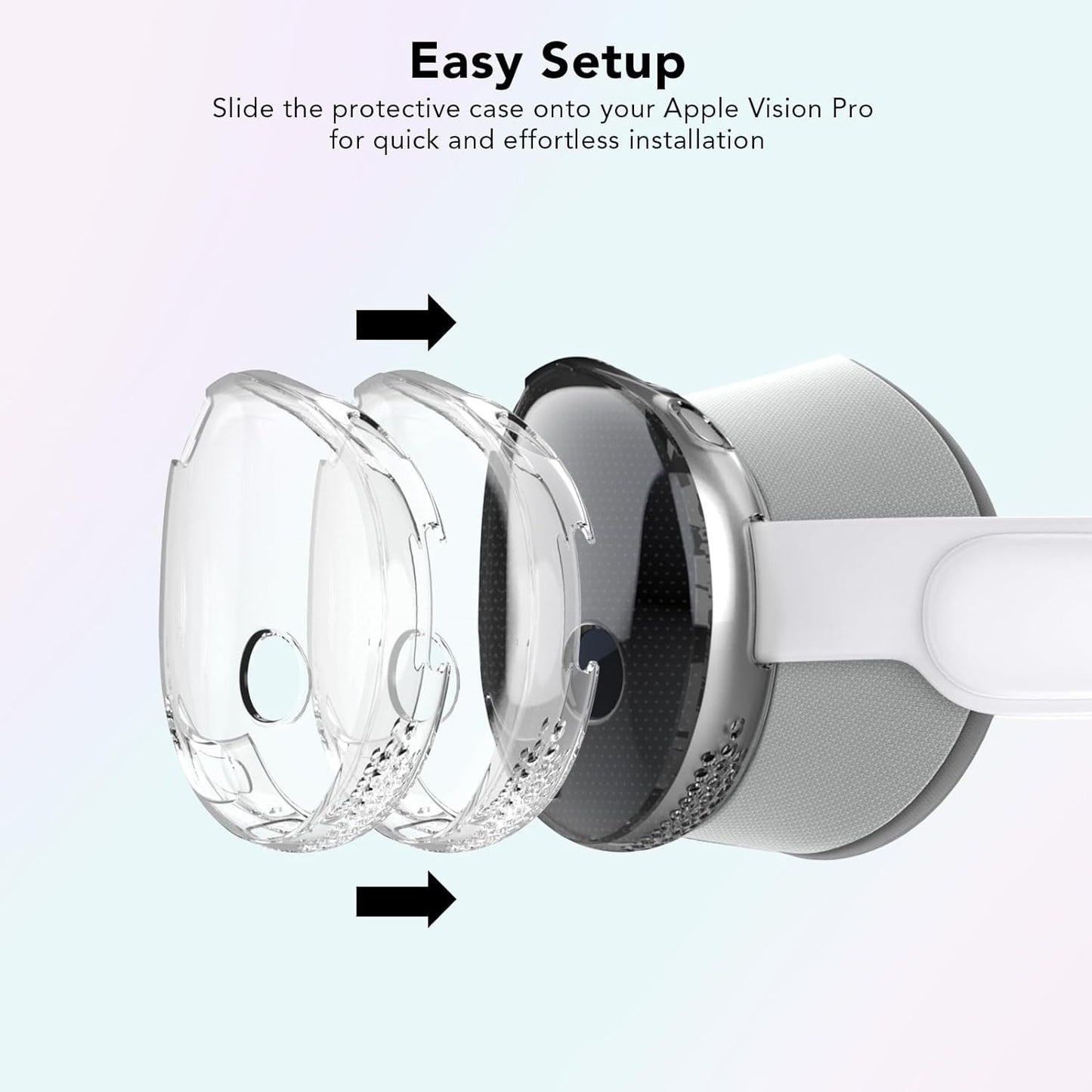 Transparant Apple Vision Pro Case Shell